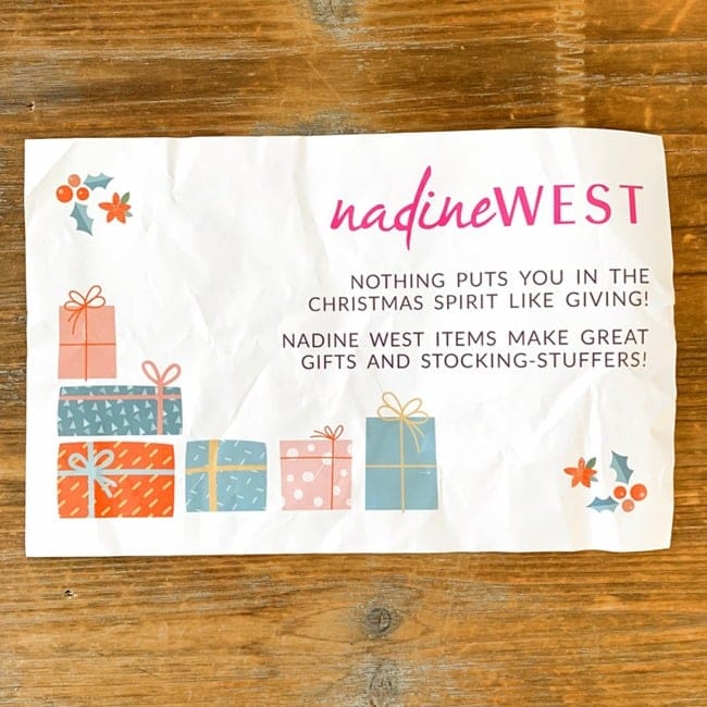 Nadine West December 2021 Review 016