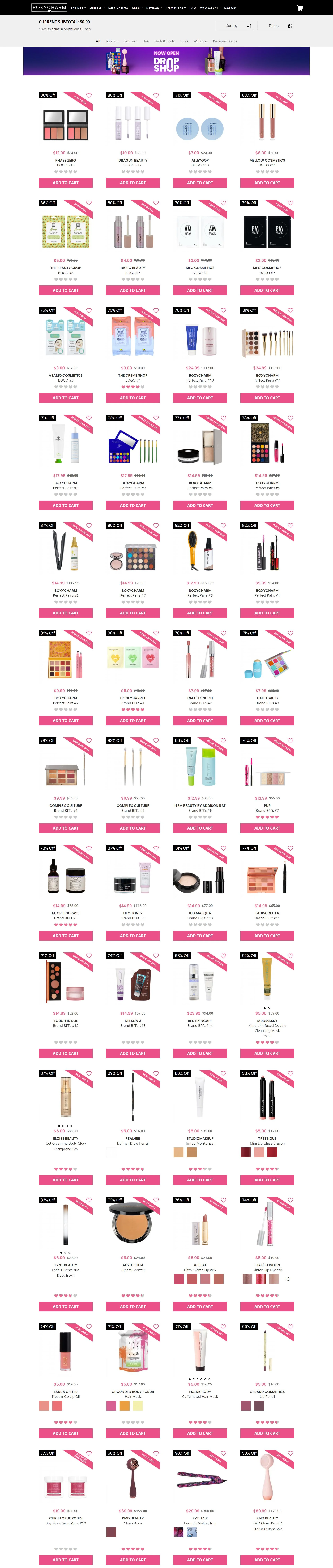 boxycharm holiday deal boxy beauty bash back on sale up to 70 off