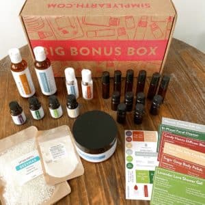 Simply Earth February 2022 Monthly Essential Oil Recipe Box and Big Bonus Box Review 016