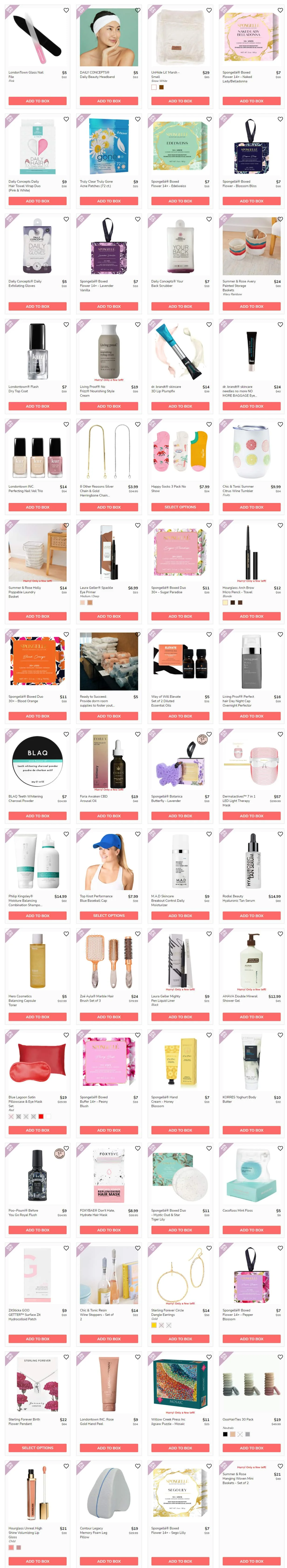 fabfitfun spring 2022 add ons shop open for annual members