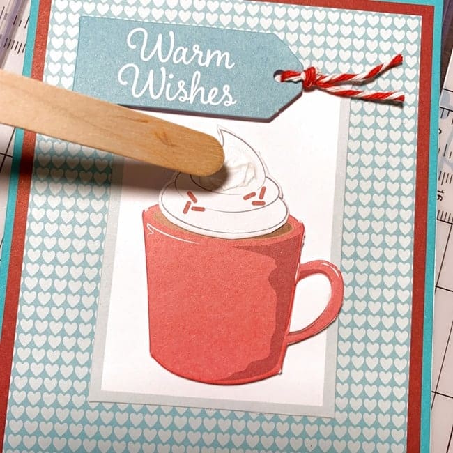 Annie's CardMaker Kit Club January 2021 Review - Warm Winter Wishes Theme 006