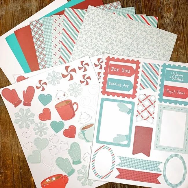 Annie's CardMaker Kit Club January 2021 Review - Warm Winter Wishes Theme 009 Annie's CardMaker Kit Club January 2021 Review - Warm Winter Wishes Theme 009