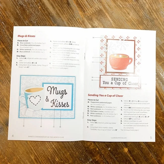 Annie's CardMaker Kit Club January 2021 Review - Warm Winter Wishes Theme 012 Annie's CardMaker Kit Club January 2021 Review - Warm Winter Wishes Theme 012