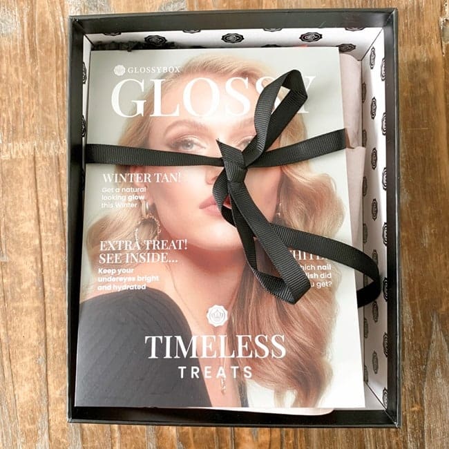 GLOSSYBOX February 2022 Review - Timeless Treats Edition 002