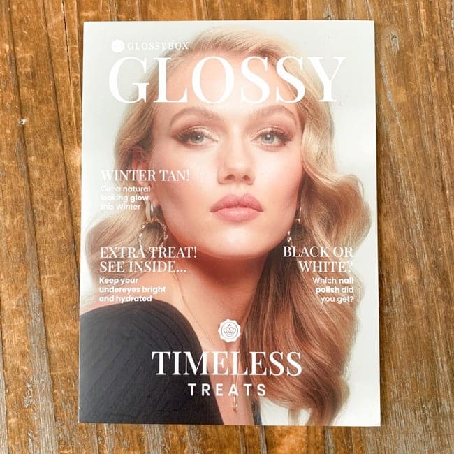 GLOSSYBOX February 2022 Review - Timeless Treats Edition 004
