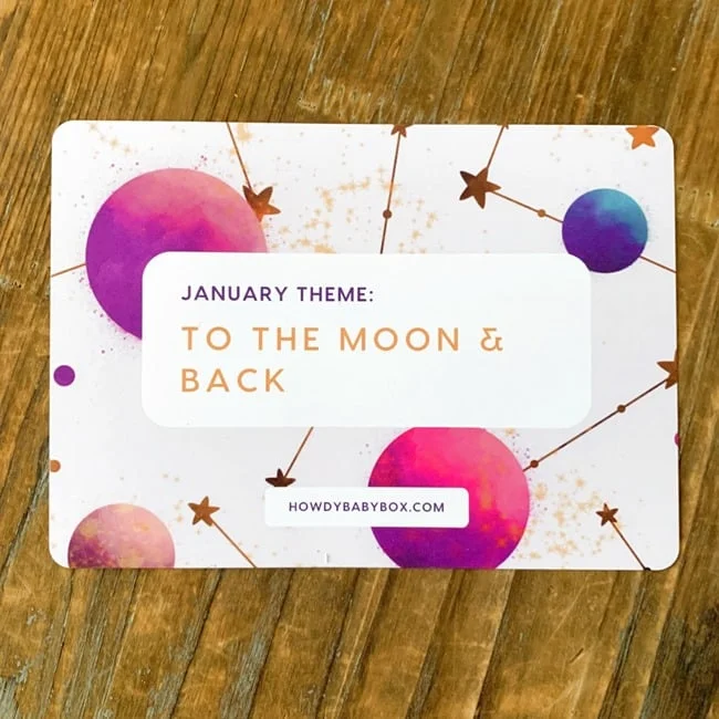 Howdy Baby Box January 2022 Review - To The Moon and Back Theme 012 Howdy Baby Box January 2022 Review - To The Moon and Back Theme 012