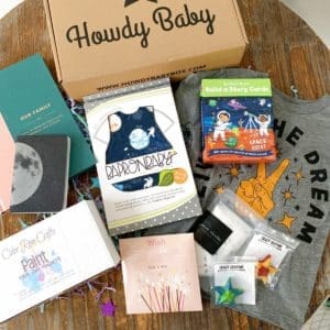 Howdy Baby Box January 2022 Review To The Moon and Back Theme 018