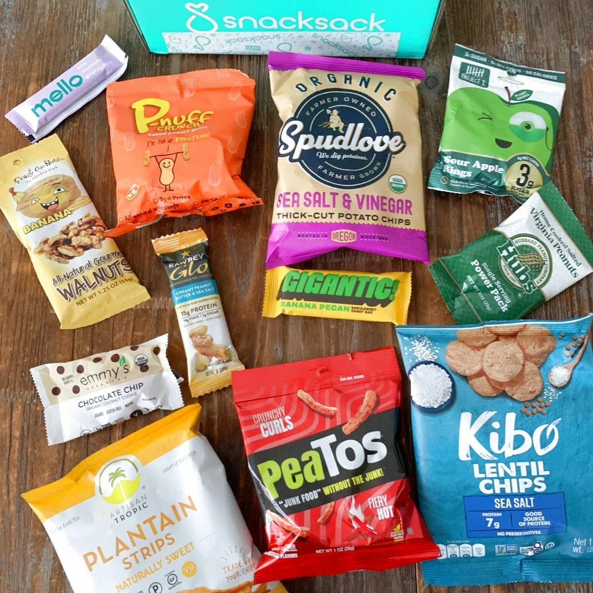 SnackSack Vegan Gluten Free Snack Box January 2022 Review 011