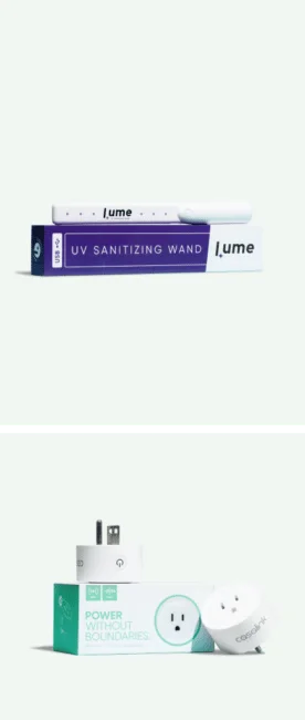 Lume UV Wand and Casalink Smart Wifi Plugs