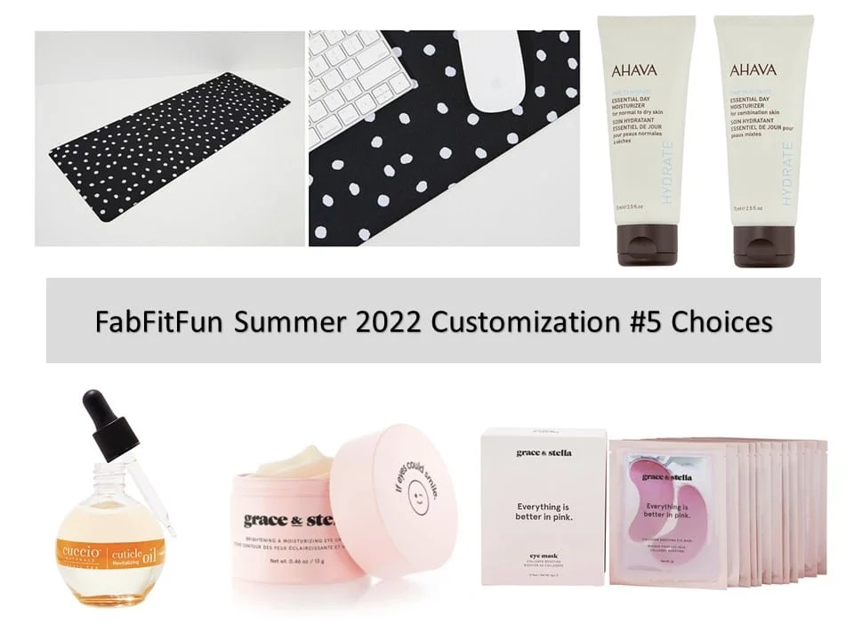 fabfitfun summer 2022 spoilers all choices coupon 4