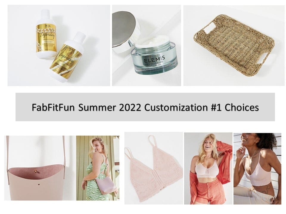 fabfitfun summer 2022 Customization Choice #1