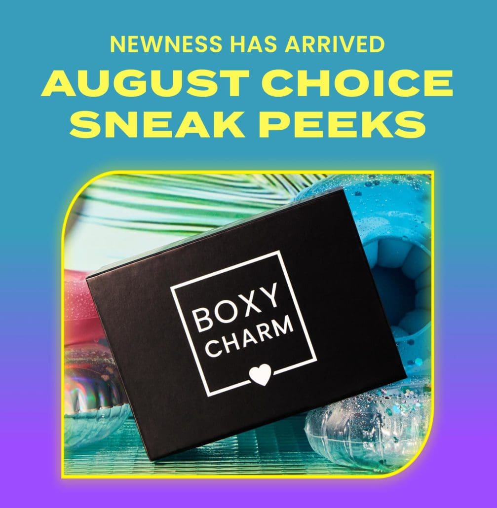 boxycharm august 2022 base box spoilers