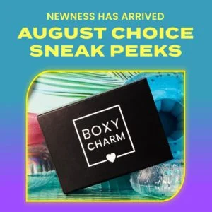boxycharm august 2022 base box spoilers