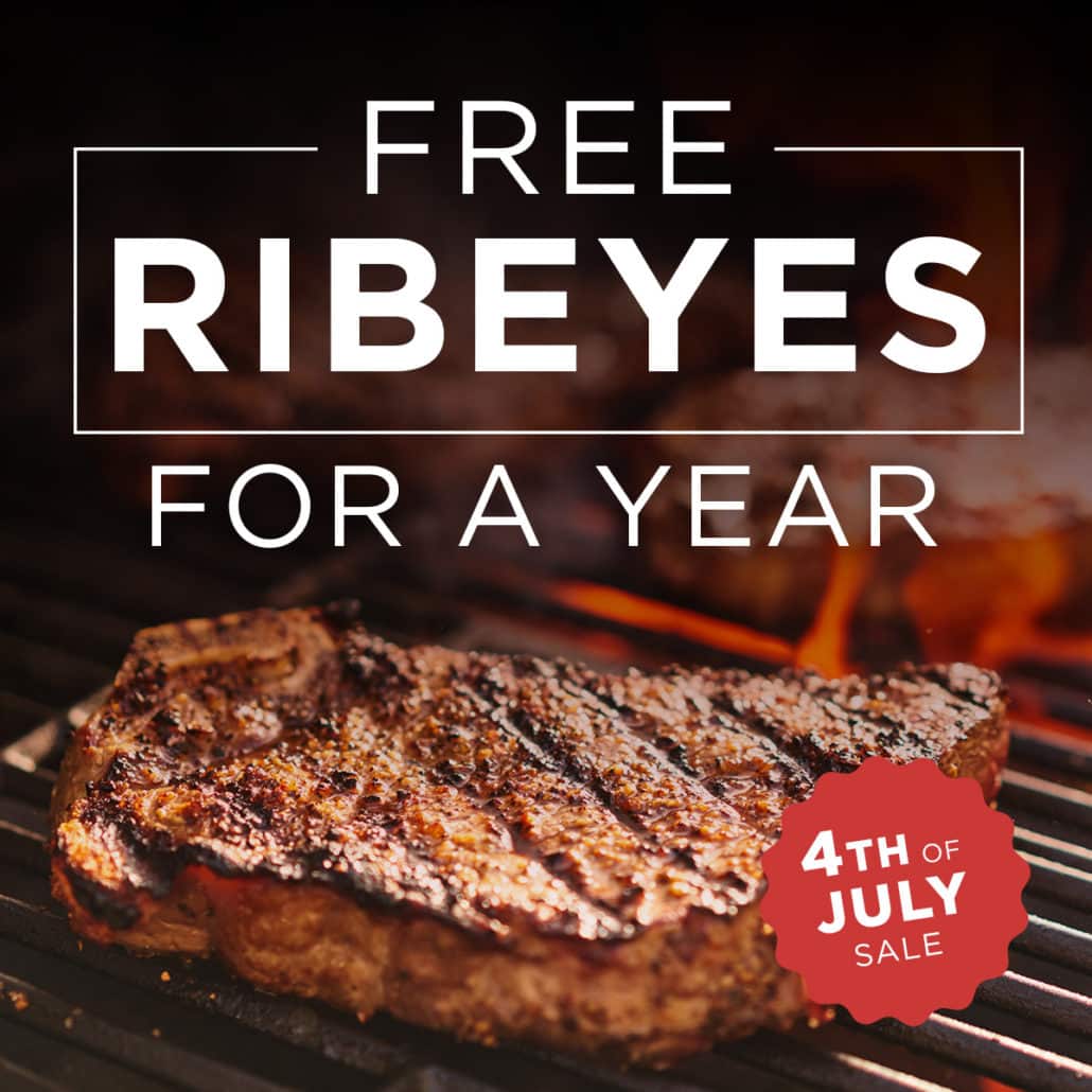 butcher box july 2022 coupon get free grass fed ribeye steaks for a year