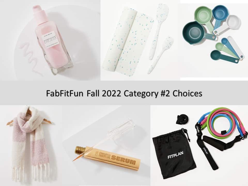 fabfitfun fall 2022 spoilers all choices for categories 2 3 4 5 6 coupon