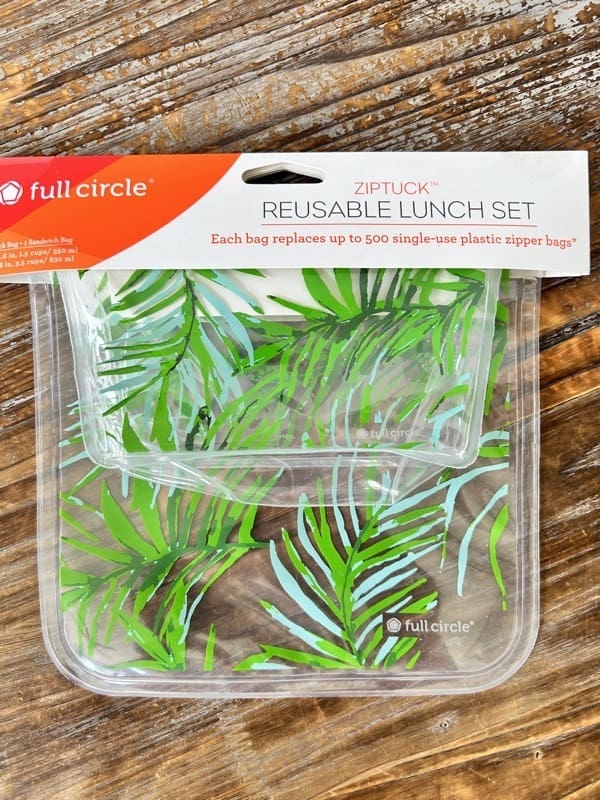 FULL CIRCLE HOME Ziptuck Lunch Bags