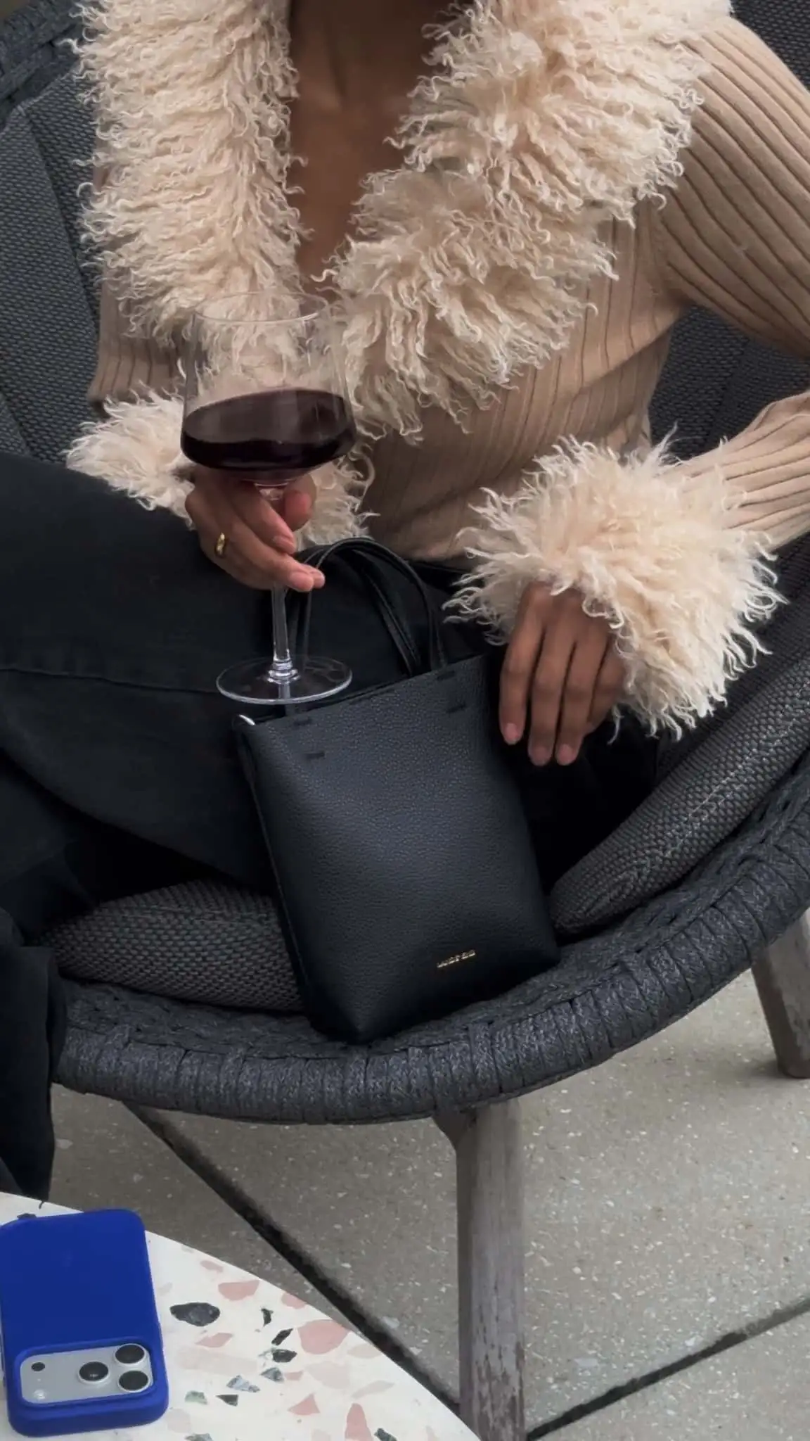 Lands’ End Mini Tote in Black
